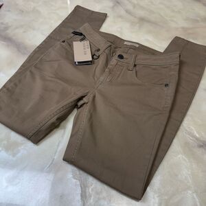 Burberry Britt Westbourne Skinny Crop Tan Pants 26 NWT